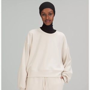 Lululemon Softstreme Perfectly Oversized Crop Crew